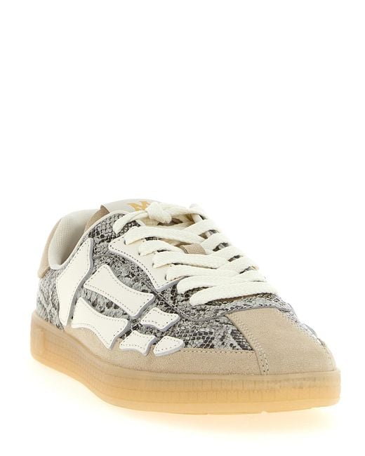 Amiri Natural Snake Pacific Bones Low-Top Sneakers for men