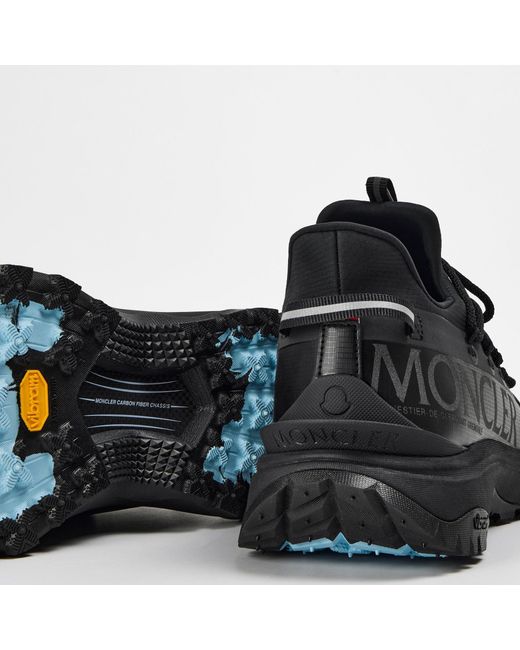 Moncler Black Low-Top Sneakers for men