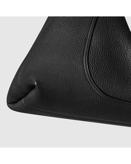 Gucci Black Softbit Maxi Shoulder Bag
