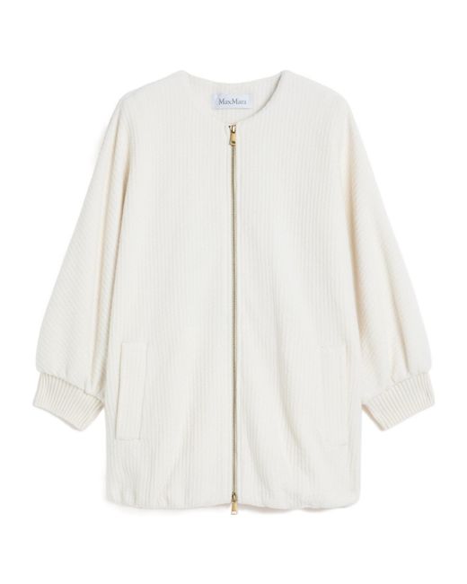 Max Mara White Cirino Jacket