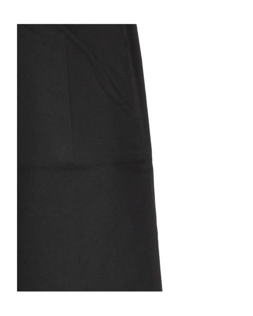 Totême Black Totême Wide-Leg Trousers