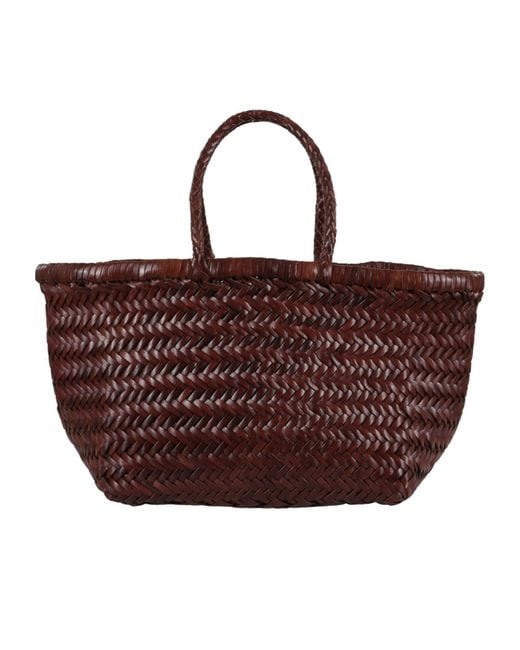 Dragon Diffusion Red Bamboo Triple Jump Small Tote Bag