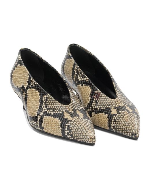 Aeyde Brown 'Clara 35Mm' Pumps