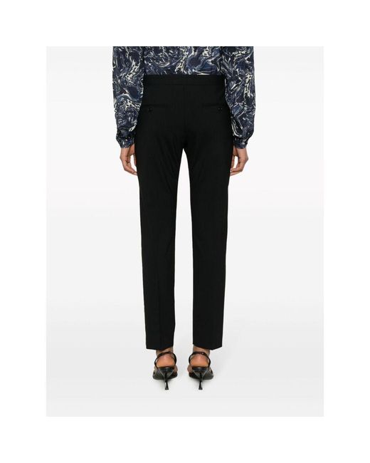 Isabel Marant Black Nolena Slim-Cut Trousers