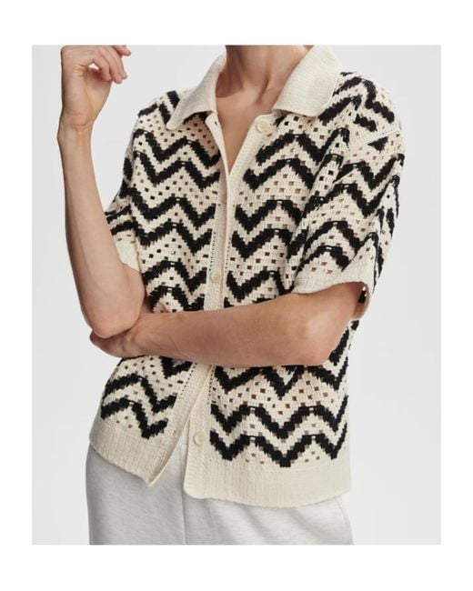 Varley Natural Anais Knitted Top