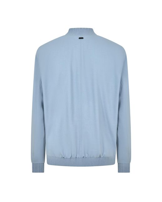 Boss Blue Tailored Suit Jacket for men