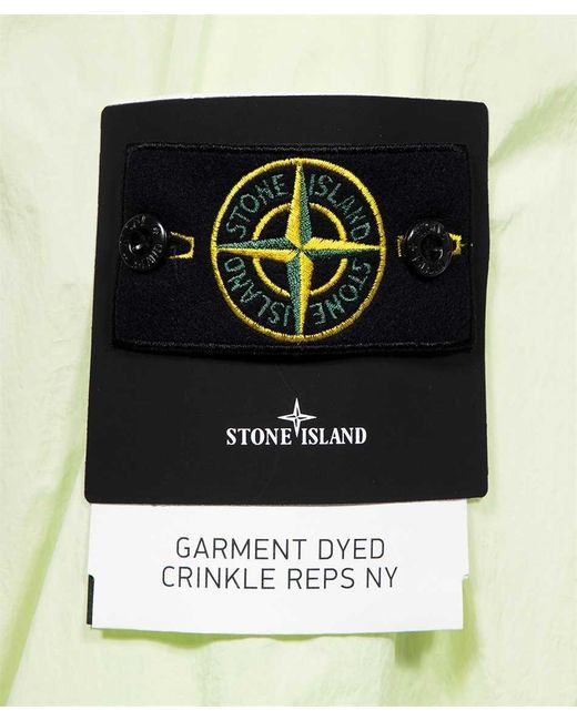 Stone Island Green Logo Patch Leisure Jacket for men