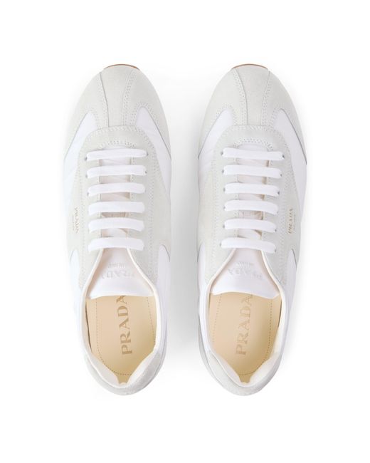 Prada White Spark Snkr Sn62 for men