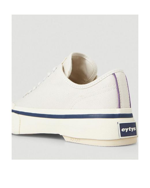 Eytys White Low Lace-Up Casual Shoes for men