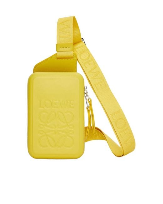 Loewe Yellow Molded Sling for men