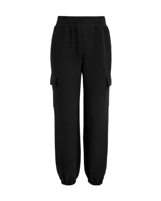 Varley Black Cargo Pocket Trousers