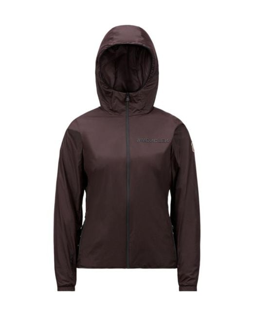 Moncler Purple Grenoble Mid Layer Hooded Jacket