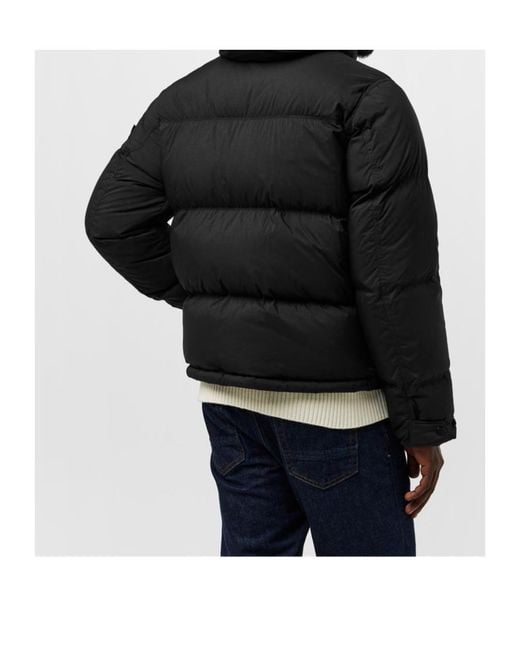 Stone Island Blue Quilted Medium Puffer Jacket for men