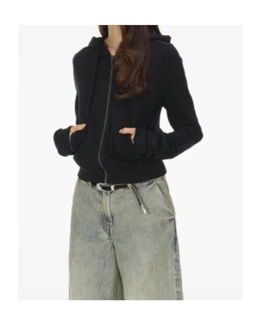 Entire studios Black Zip-Up Hoodie