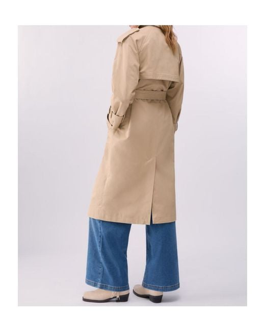Liu Jo Natural Embellished Trench Coat