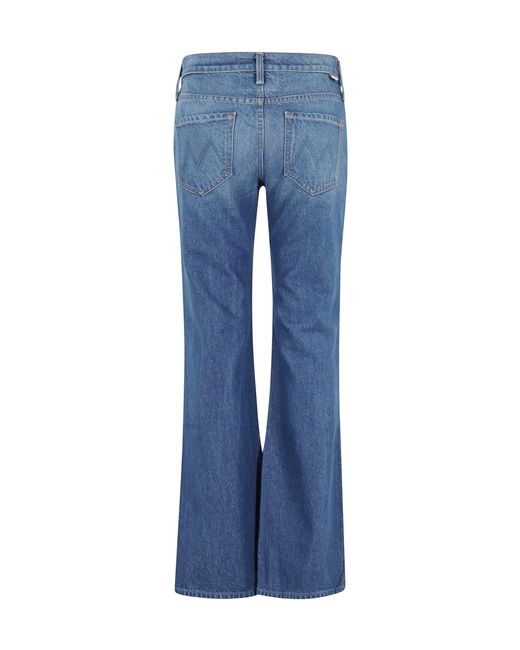 Mother Blue Jeans With Belt Loops