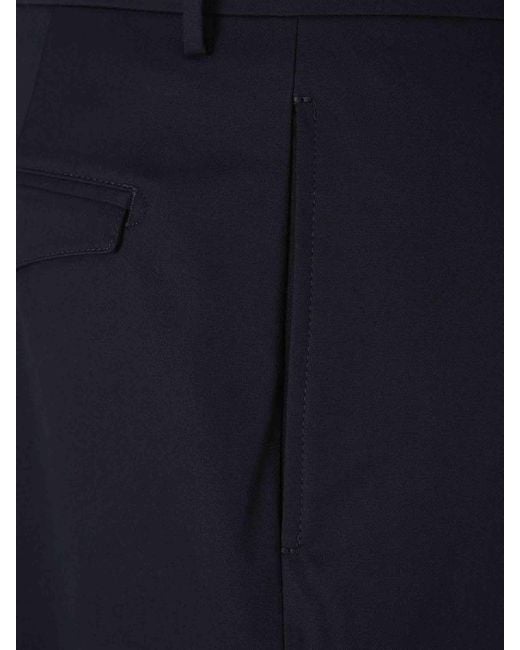 Berwich Blue Regular Fit Chino Pants for men