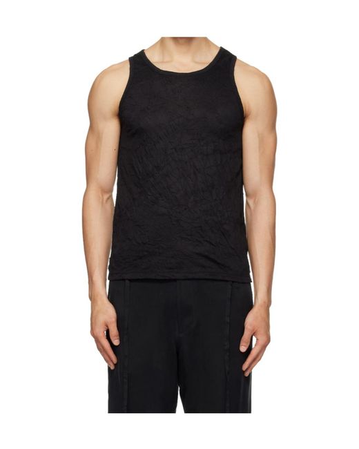 Post Archive Faction PAF Black Tank for men