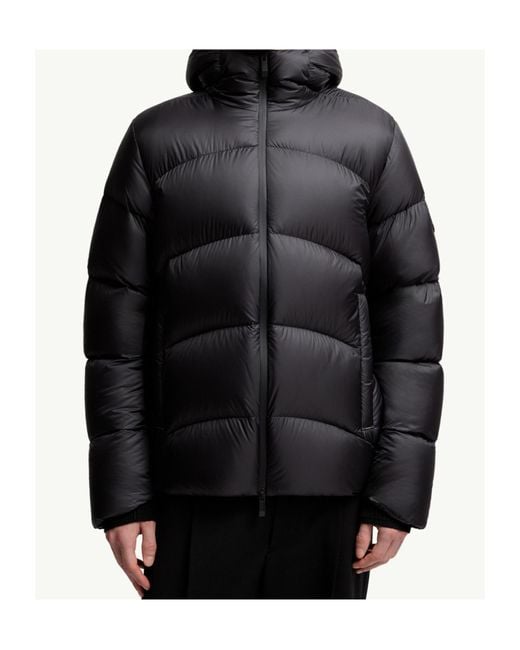 Moncler Black Fulcran Zip-Up Hooded Jacket for men