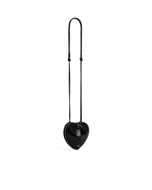 Alaïa White Alaïa Le Coeur Mini Heart Crossbody Bag
