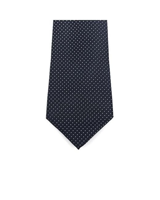 Canali Blue Pointed Tie for men