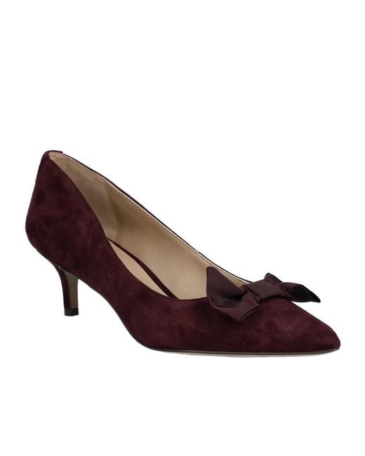 Ralph Lauren Brown Bow High Heels