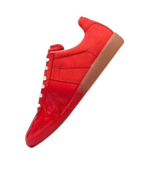 Maison Margiela Red Replica Sneakers