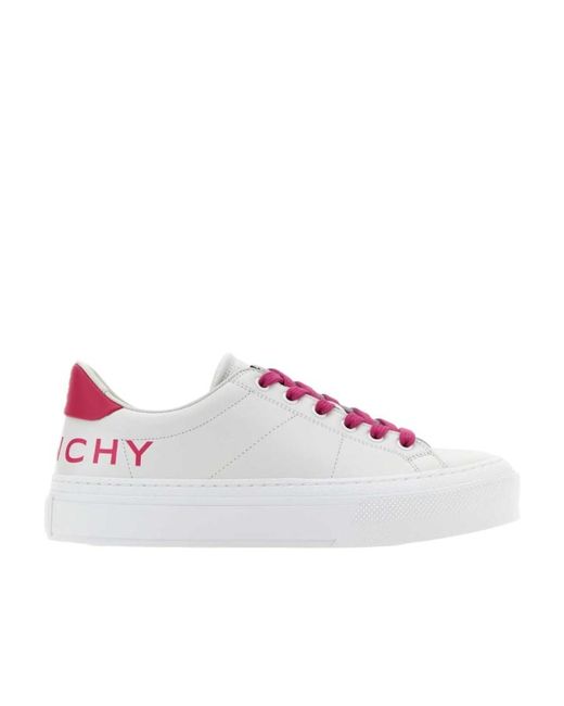 Givenchy Pink City Sport Low-Top Sneakers