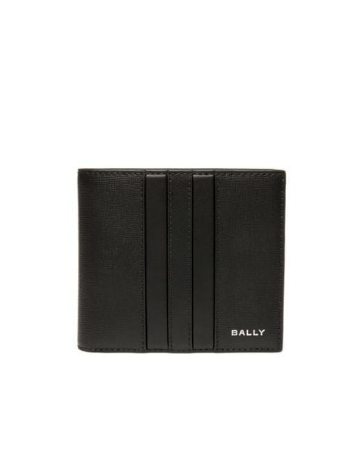 Bally Black Mythos Bifold Wallet for men