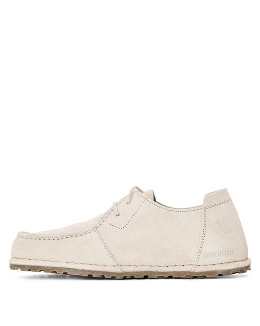 Birkenstock White Utti Lace Boat Shoes