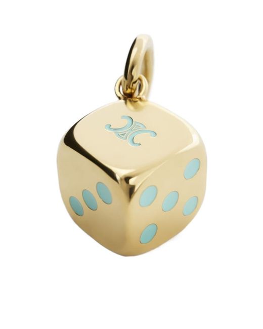 Céline Metallic Charms Triomphe Dice