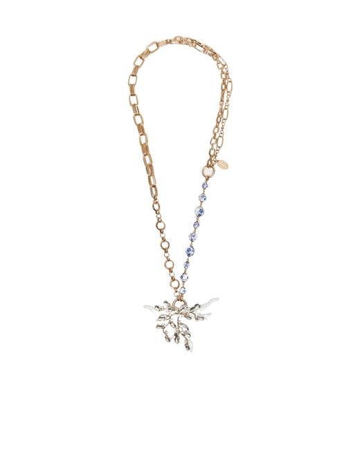 Weekend by Maxmara White Wkastadio Chain Necklace