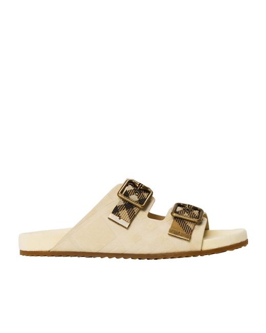 Burberry Metallic Burb Urchin Sandal Ld62