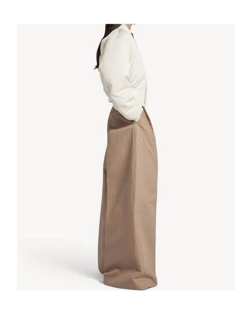 Balenciaga White Technical Faille Cropped Bomber Jacket
