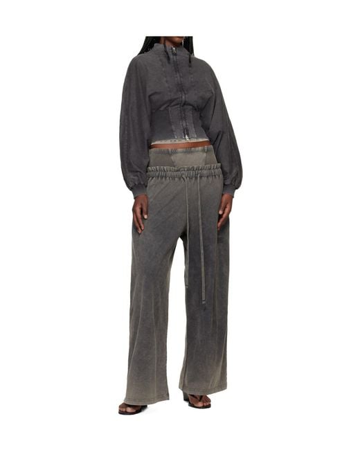 KNWLS Gray Haze Wide-Leg Pants