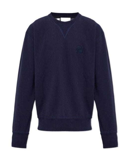 Isabel Marant Blue Long-Sleeve Sweatshirt for men