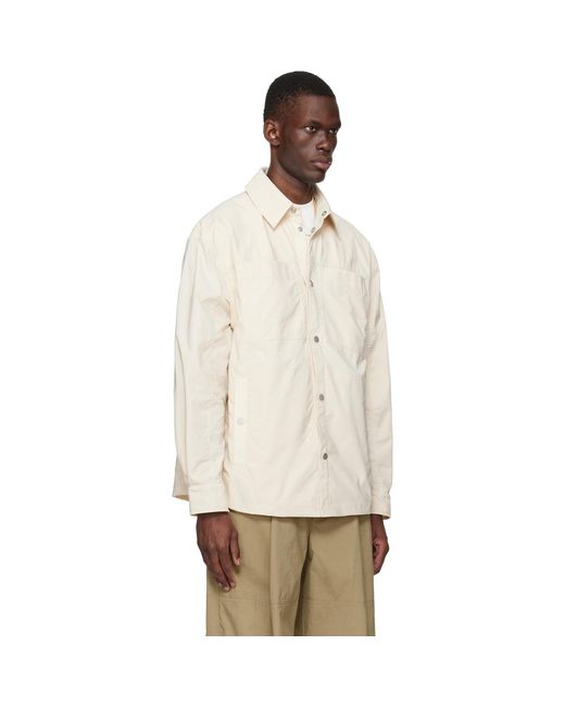 Mordecai White And Striped Jacket for men
