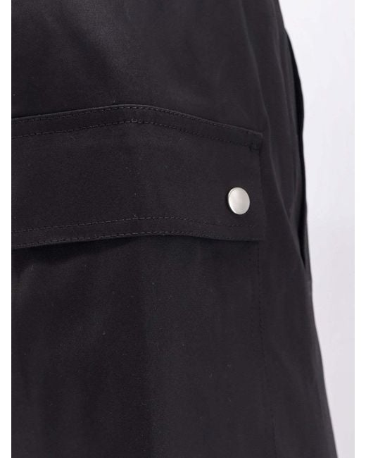 Rick Owens Black Wide Bela Drawstring Pants for men