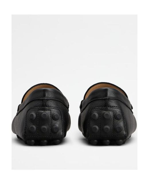 Tod's Blue Gommino Penny Slot Loafers for men
