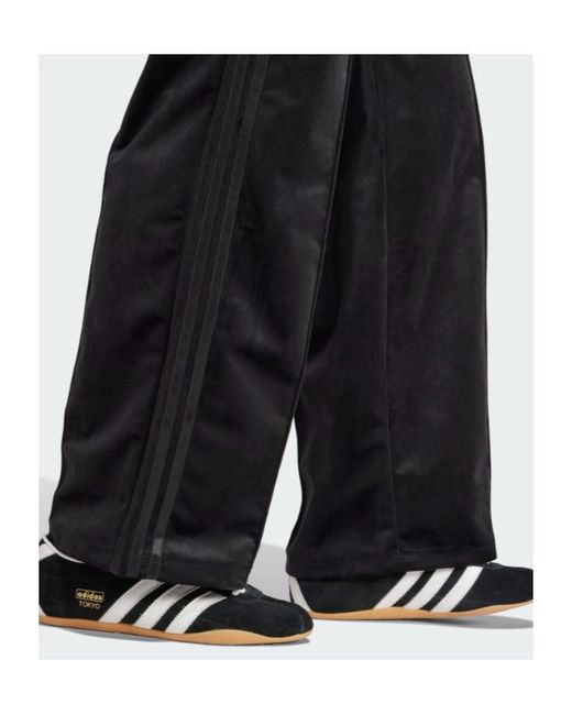 Adidas Originals Black Velvet Trousers
