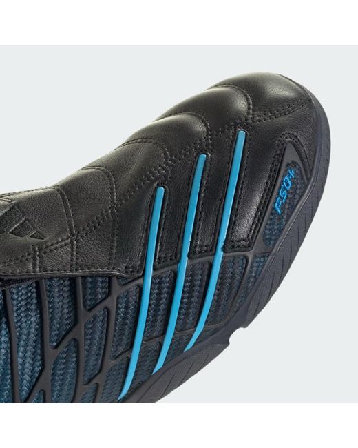 Adidas Blue F50 Sala Logo-Embroidered Sneakers for men