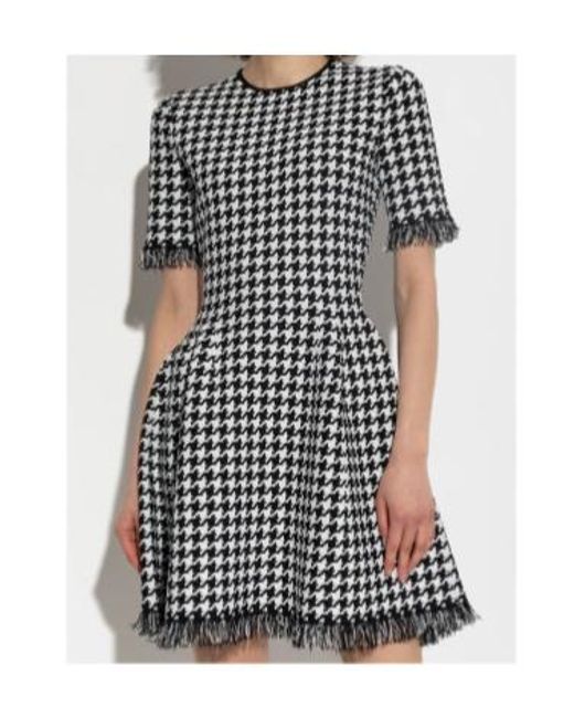 McQueen Black Short Dresses
