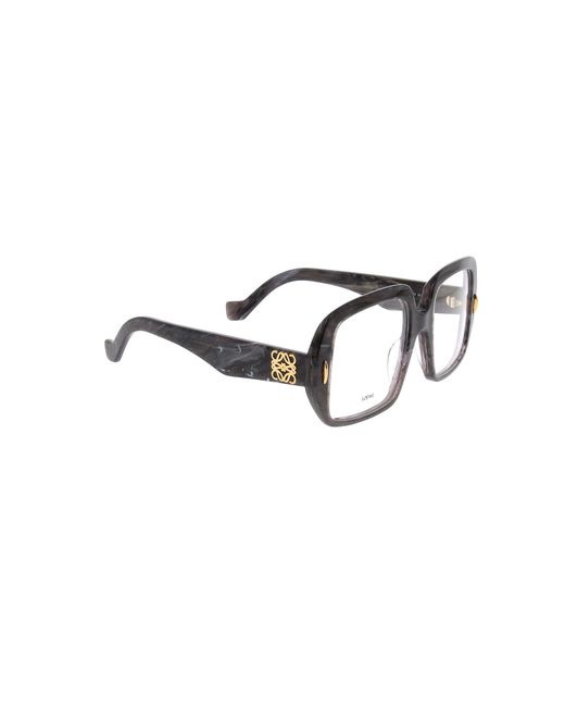 Loewe White Butterfly Frame Glasses