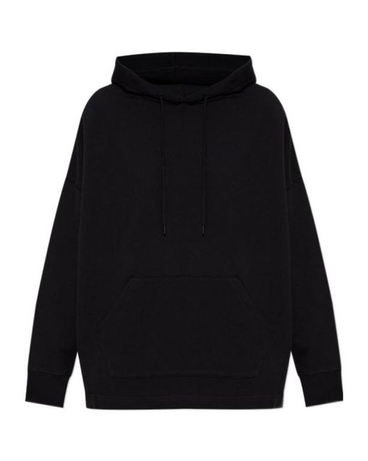 AllSaints Black Etti Drawstring Hoodie