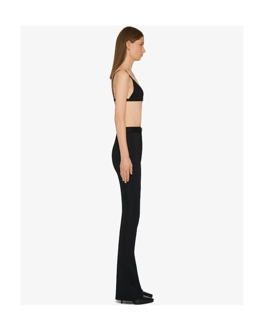 Givenchy Black 4G Buckle Knitted Bra