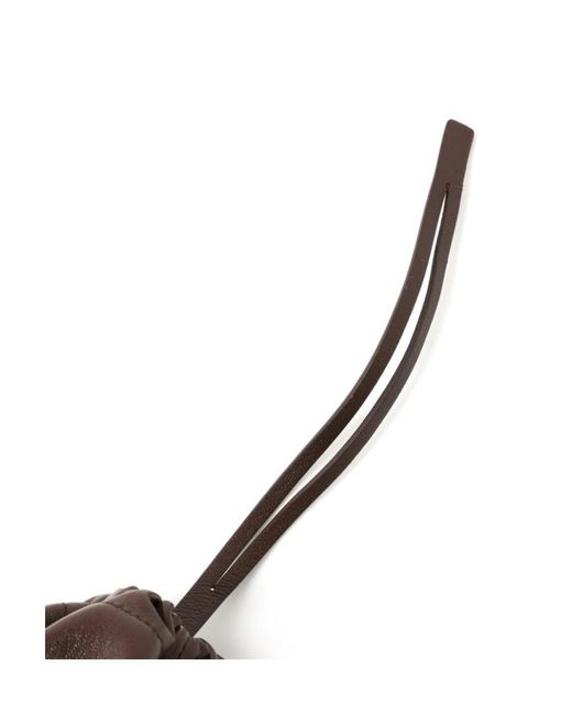 Jil Sander Brown Logo Coin Purse