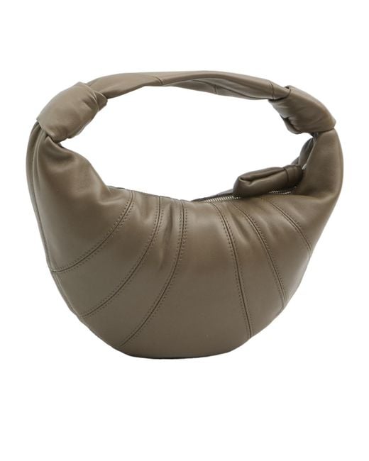 Lemaire Natural Fortune Croissant Mini Top Handle Bag