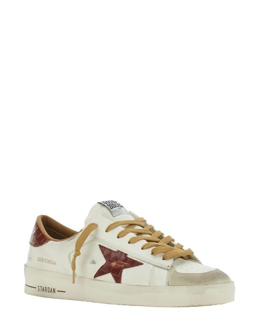 Golden Goose Deluxe Brand Multicolor Stardan Lace-Up Sneakers for men