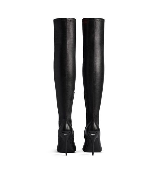 Balenciaga Black Avenue Boot
