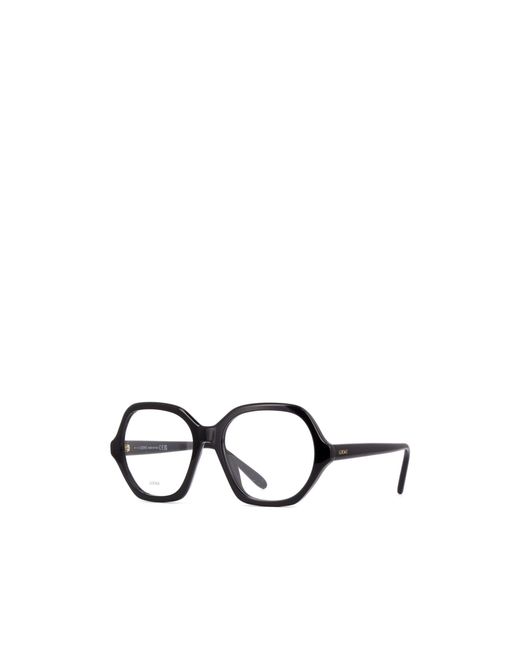Loewe White Square Frame Glasses